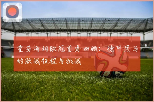霍芬海姆欧冠首秀回顾：德甲黑马的欧战征程与挑战